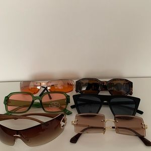 Vintage sunglass lot. 6 pairs for $60